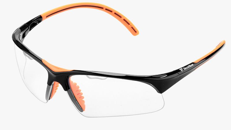 Tecnifibre Protection Glasses - black/orange