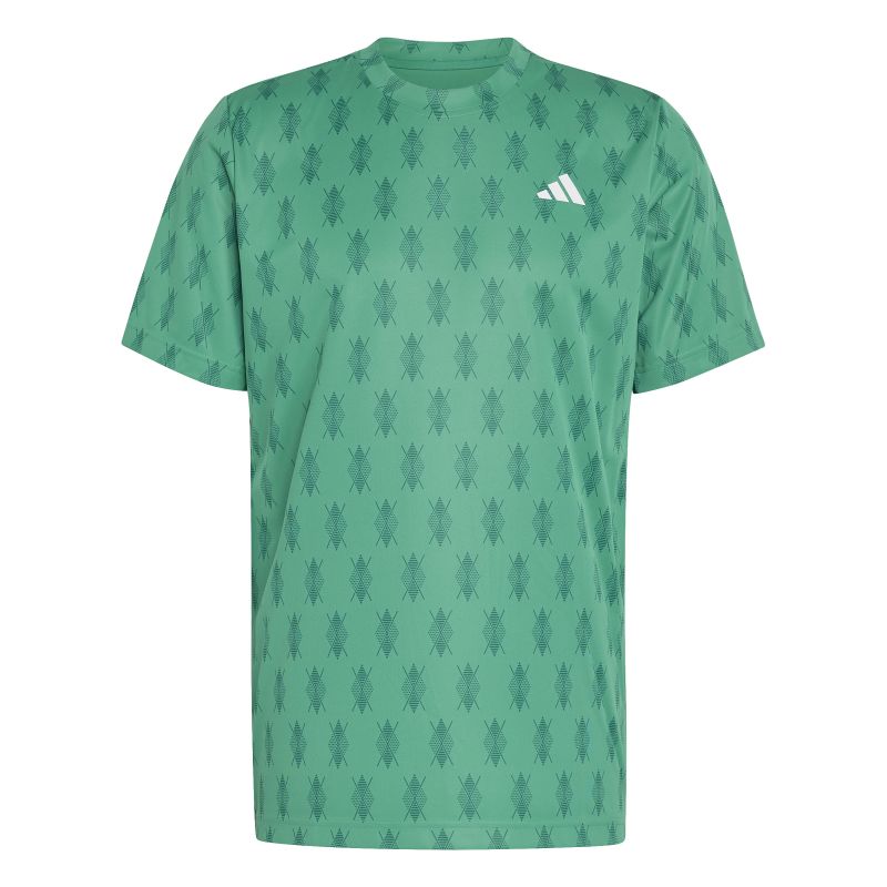 Adidas Club Climacool Graphic - semi court green/collegiate green