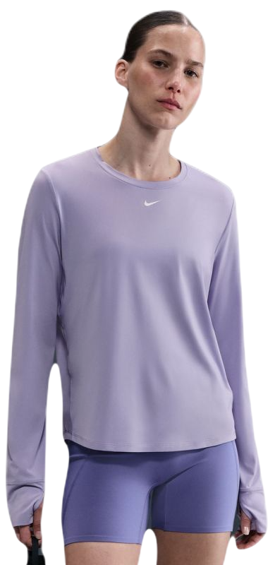 Nike One Classic Dri-FIT Long Sleeve - lilac ice/white 