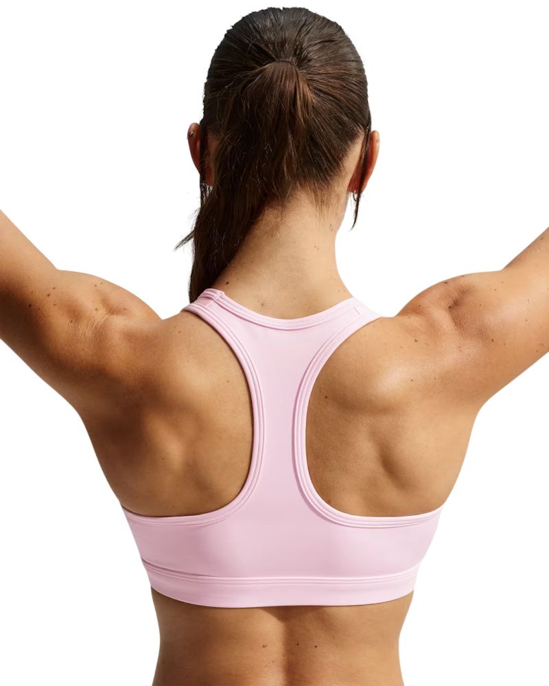 Nike Swoosh Medium Support Non-Padded Sports - pink foam/stone mauve/white Nike Swoosh Medium Support Non-Padded Sports - pink foam/stone mauve/white