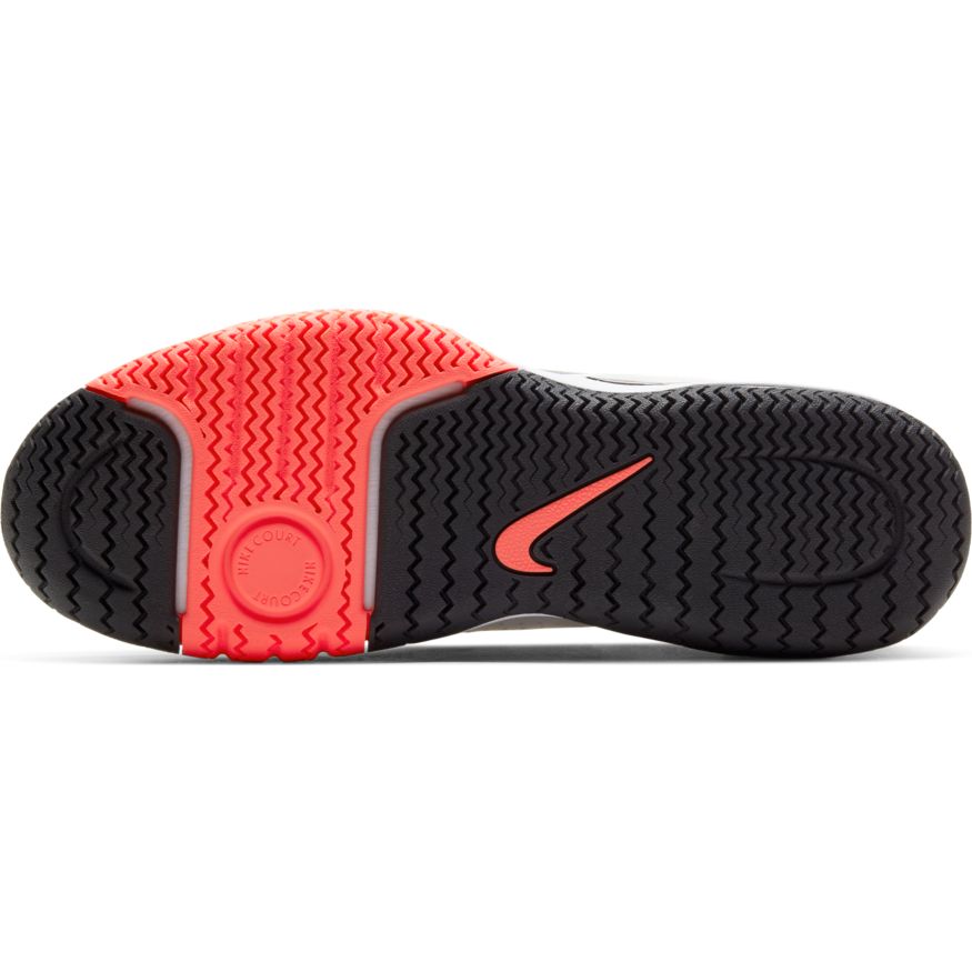 Nike Court Tech Challenge 20 - white/wolf grey/hot lava/black