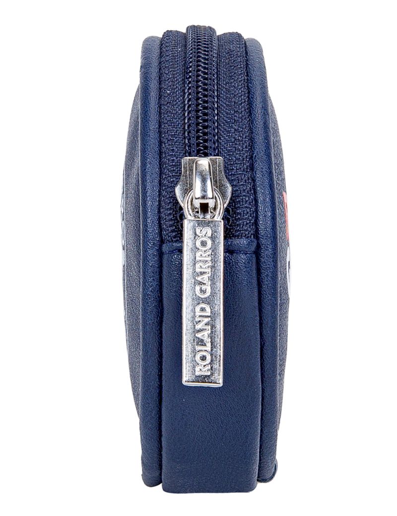 Roland Garros Round Wallet - marine