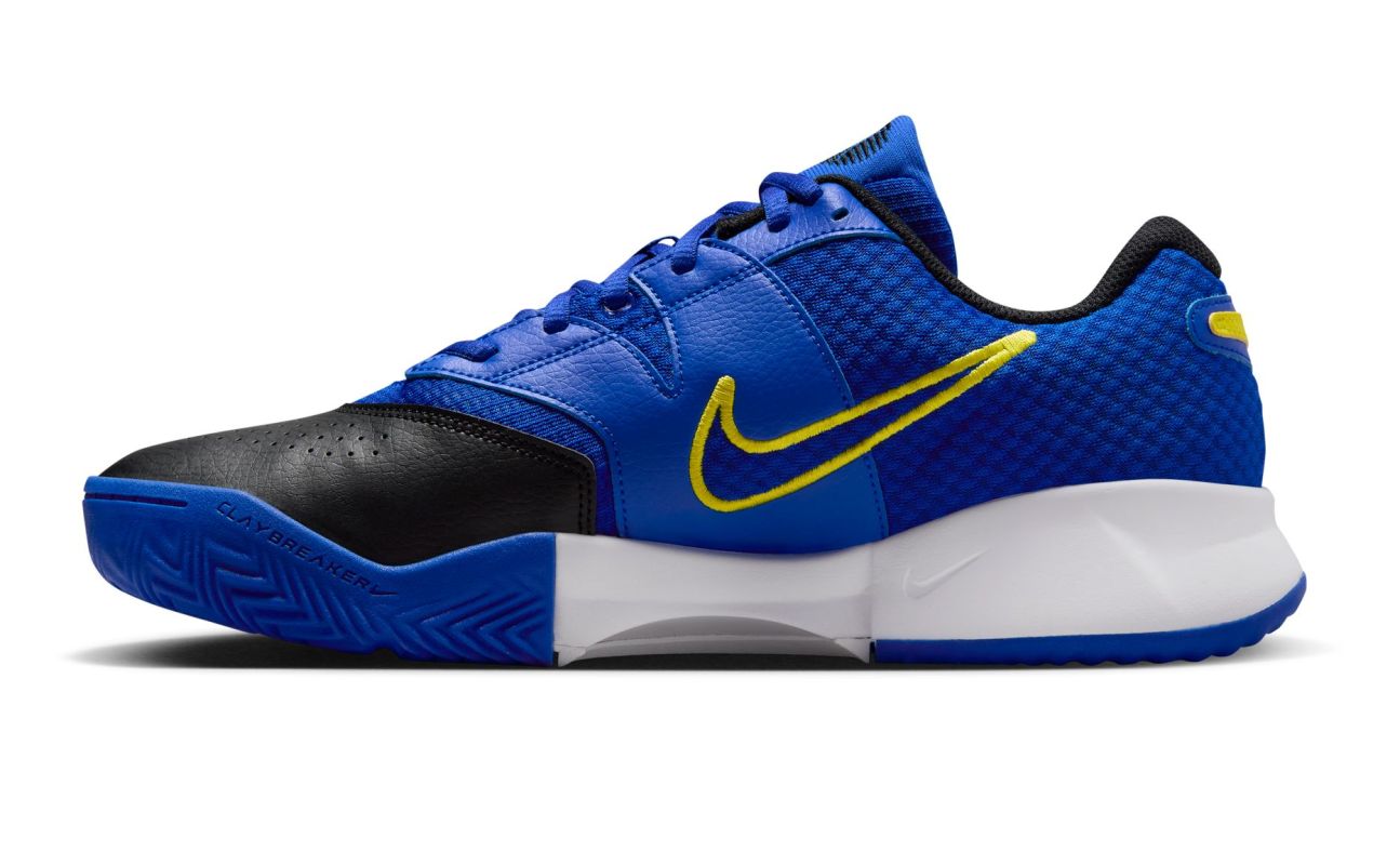 Nike Court Lite 4 Clay - racer blue/lightening white/black