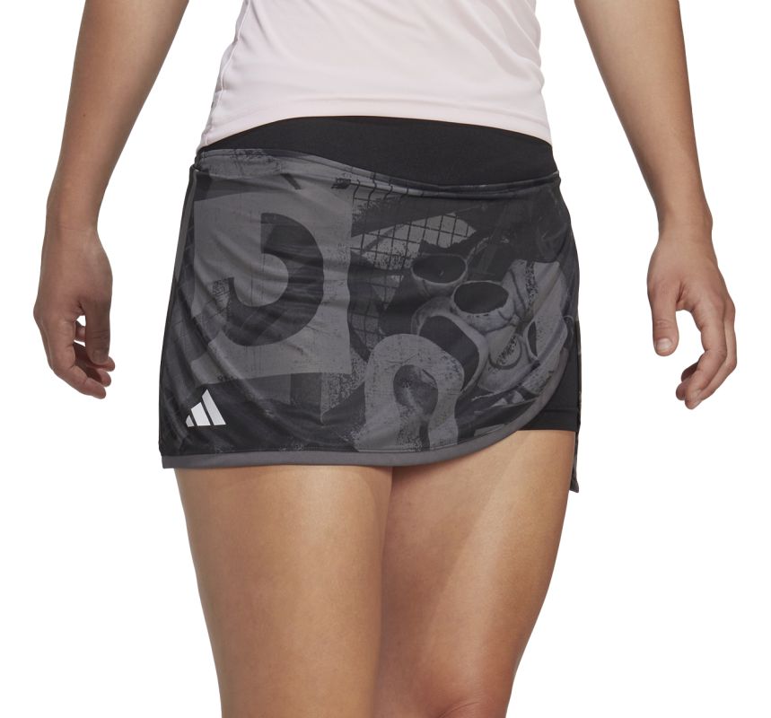 Adidas Club Graphic Skirt - black/grey