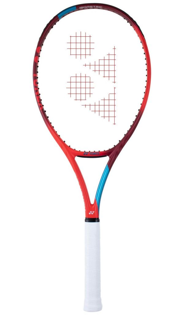 yonex-vcore-100l-280g-tango-red-naciag-usluga-serwisowa-2 Yonex VCORE 100L (280g) - tango red + naciąg + usługa serwisowa