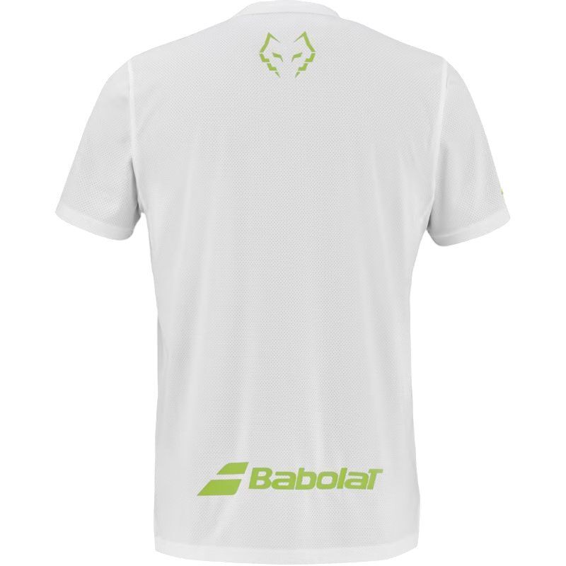 Babolat Crew Neck Lebron - white/white