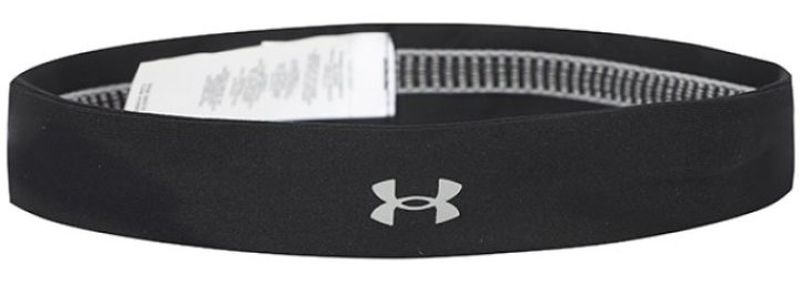 Under Armour Play Up Headband - black/gray wolf
