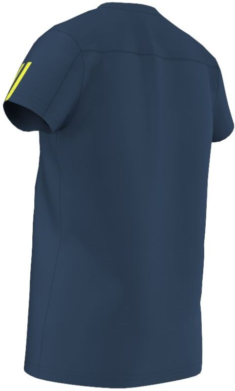 Adidas Club Tee - tech steel/shock slime