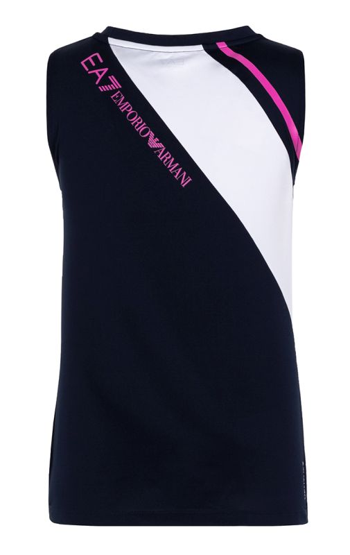 ea7-women-jersey-tank-navy-blue-2 EA7 Women Jersey Tank - navy blue
