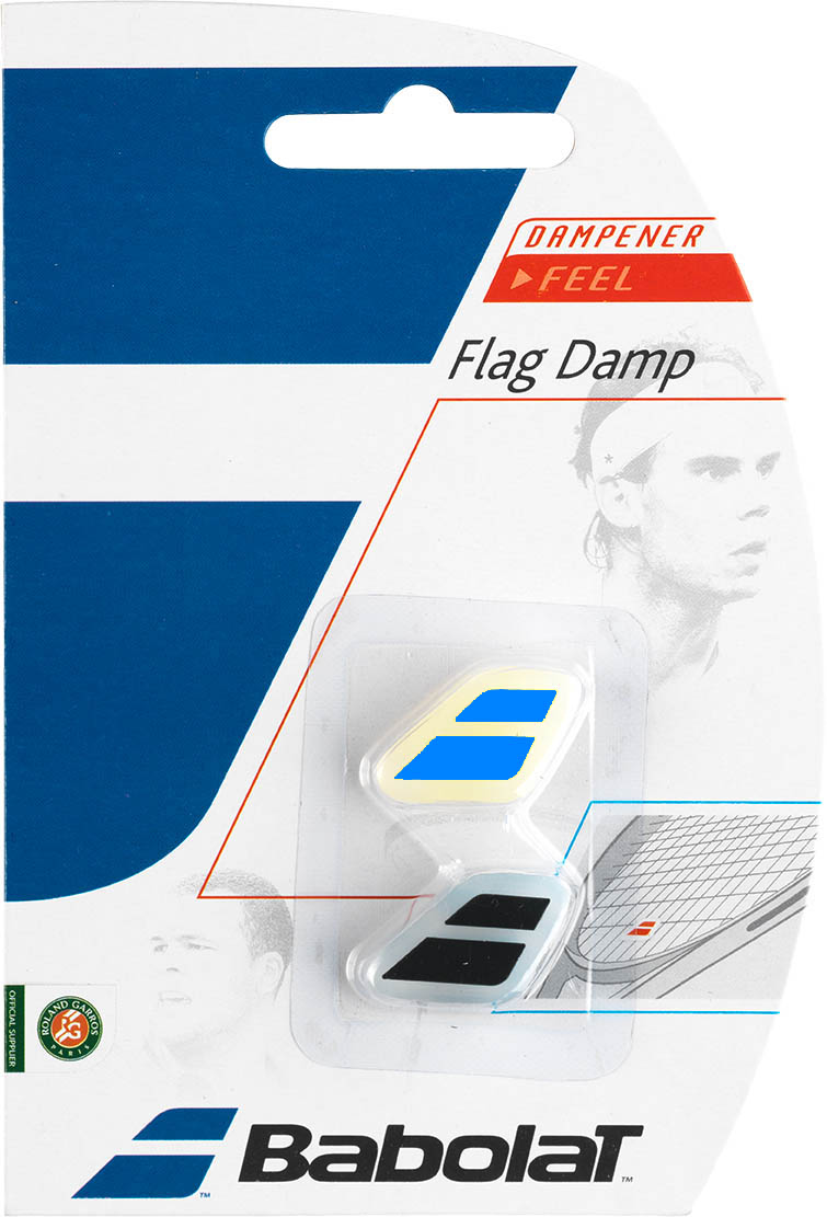 babolat-flag-damp-black-blue Babolat Flag Damp - black/blue