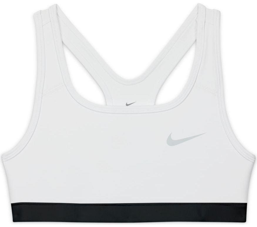 Nike Swoosh Bra G - white
