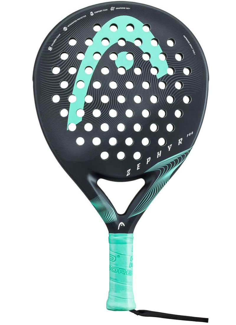 433650 Head Zephyr Pro 2023 - black/teal