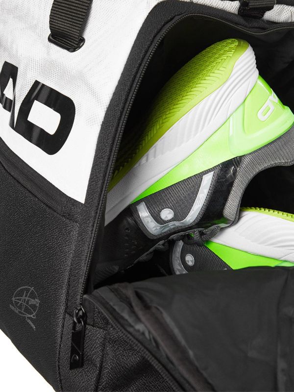 Head Djokovic Duffle Bag - white/black