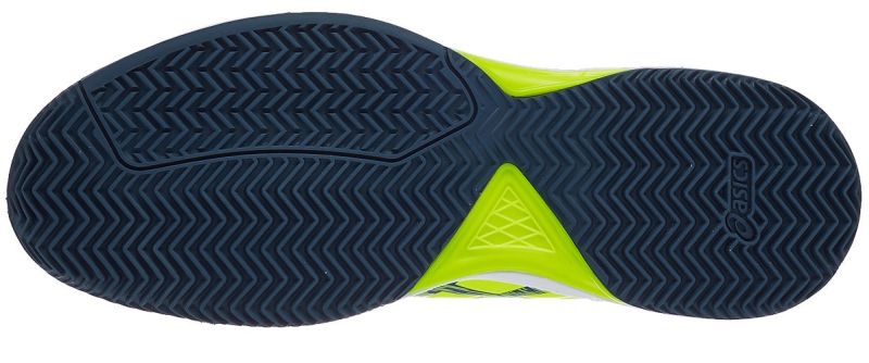 Asics Gel-Padel Exclusive 5 SG - safety yellow/mako blue
