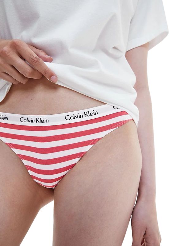 0000D1617E_5XF_main Calvin Klein Thong 1P - rainer stripe/cut rose