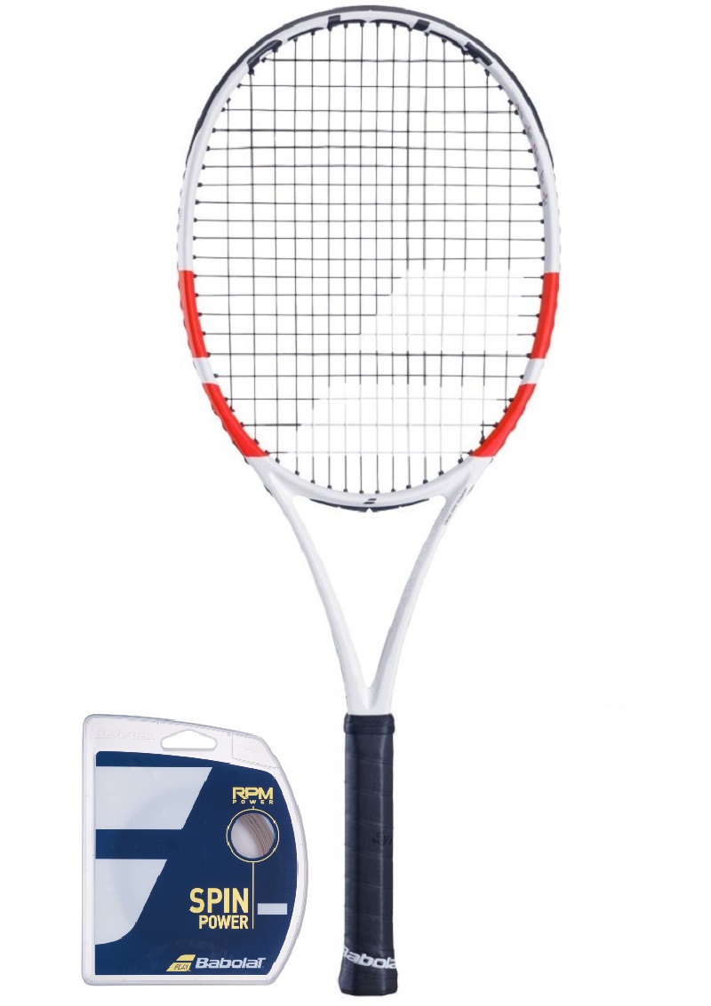 Babolat Pure Strike 100 16/20 + string + stringing