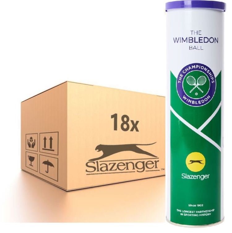 Slazenger The Wimbledon Ball 18 x 4B