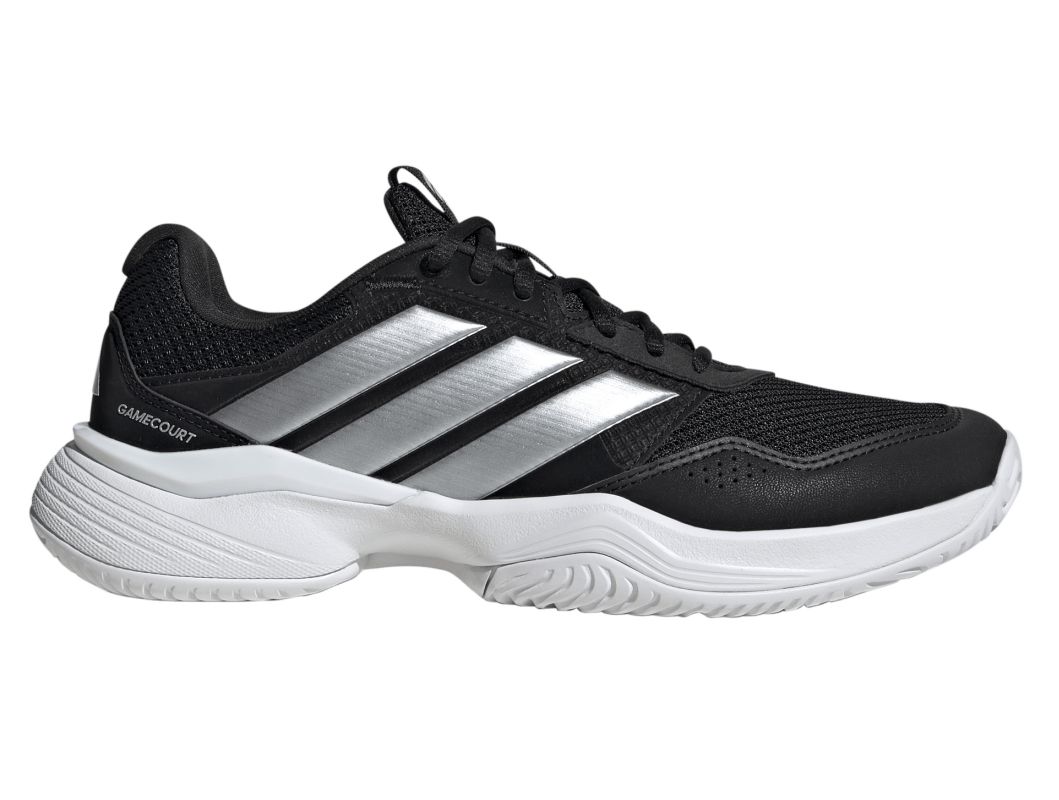 Adidas GameCourt 3 W - core black/silver metallic/cloud white