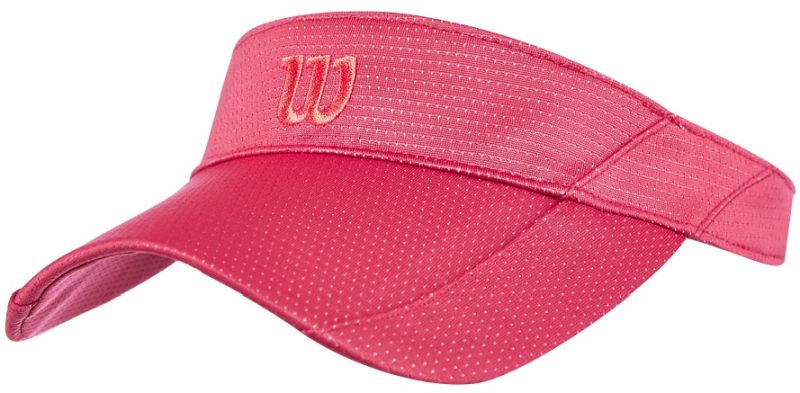 Wilson Rush Knit Visor Ultralight - holly berry