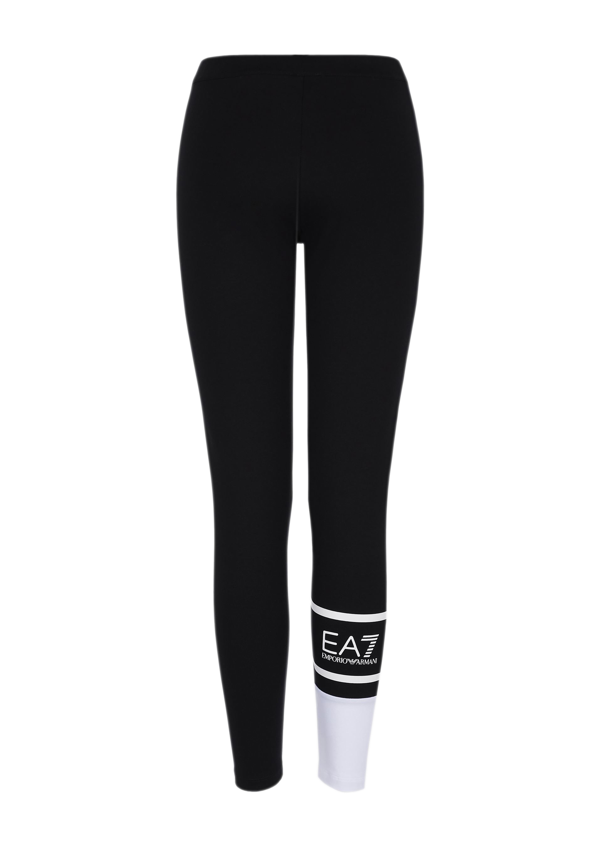 EA7 Woman Jersey Leggings - black