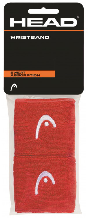 Head Wristband 2.5" - red