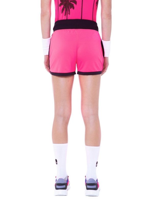 hydrogen-tech-shorts-woman-fluo-fuchsia-4 Hydrogen Tech Shorts Woman - fluo fuchsia