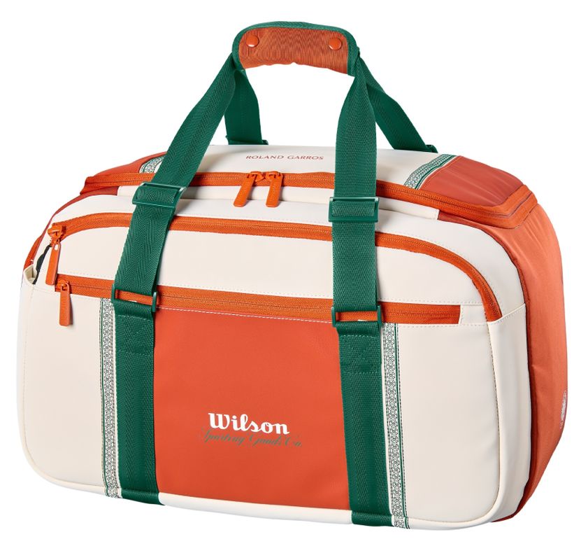 Wilson Roland Garros 2026 Small Duffel - cream/clay