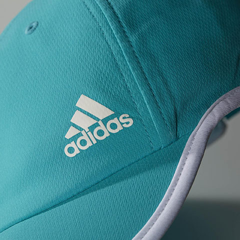 Adidas Climalite Hat Womens - shock green/white/white