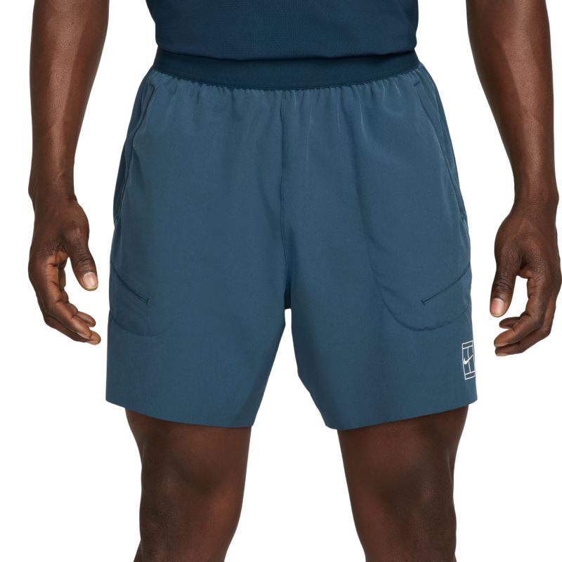 Nike Court Advantage Dri-Fit 6in Tennis - armory navy/white