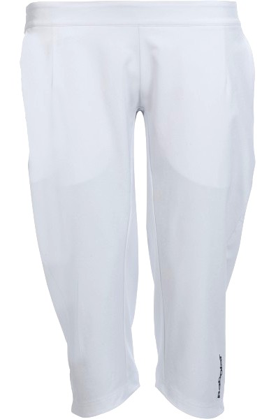 babolat-3-4-pant-women-match-performance-white Babolat 3/4 Pant Women Match Performance - white