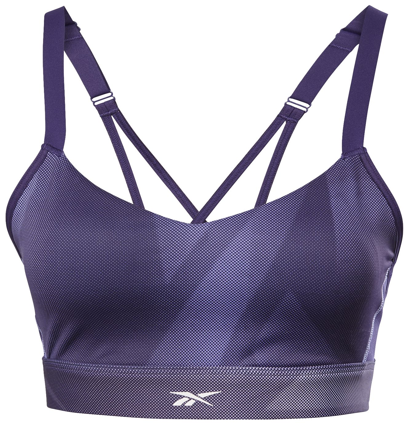 Reebok Lux Strappy Bra W - dark orchid