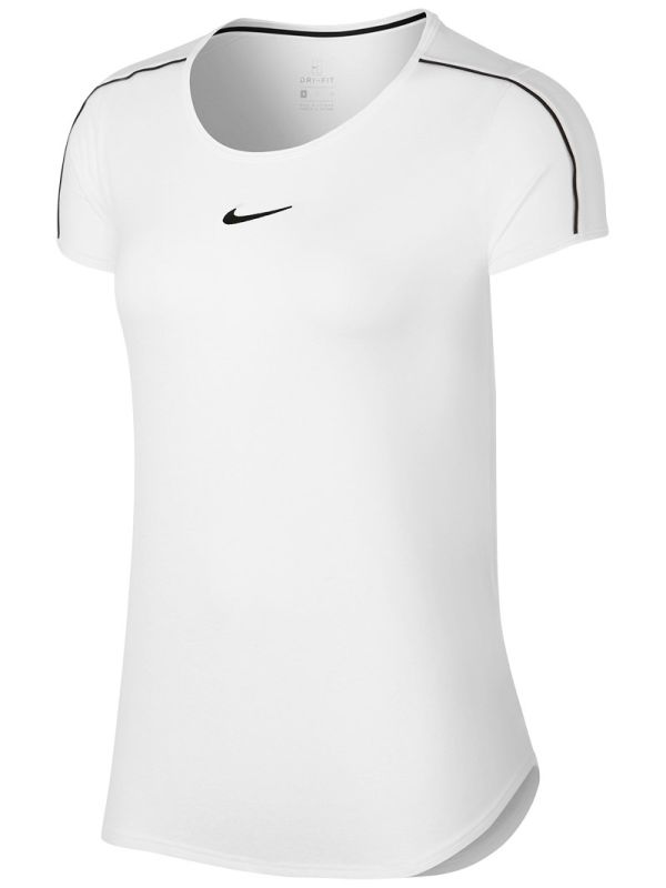 Nike Court Dry Top - white/black