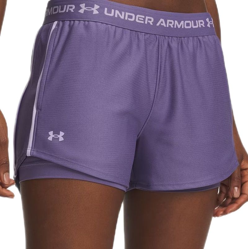 Under Armour Tech Play Up 2-in-1 Short - purple luxe/purple crest