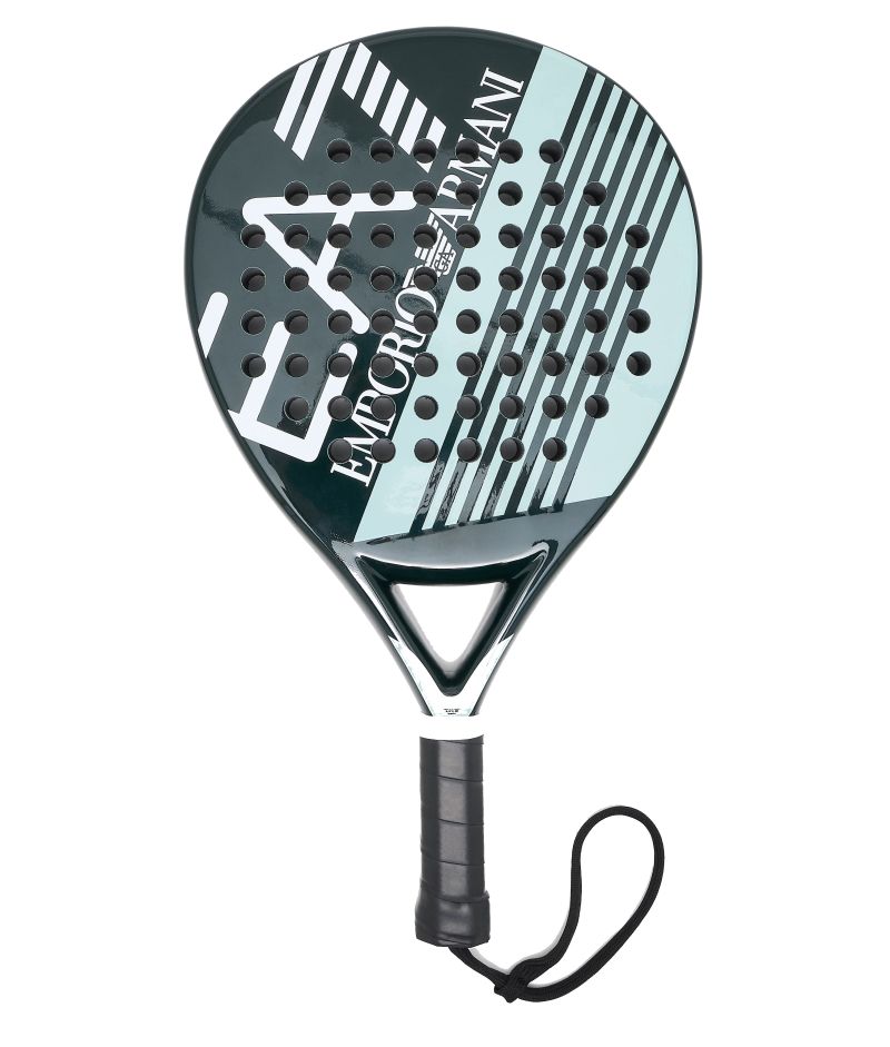 EA7 Padel Racket - ponderosa pine/blue EA7 Padel Racket - ponderosa pine/blue