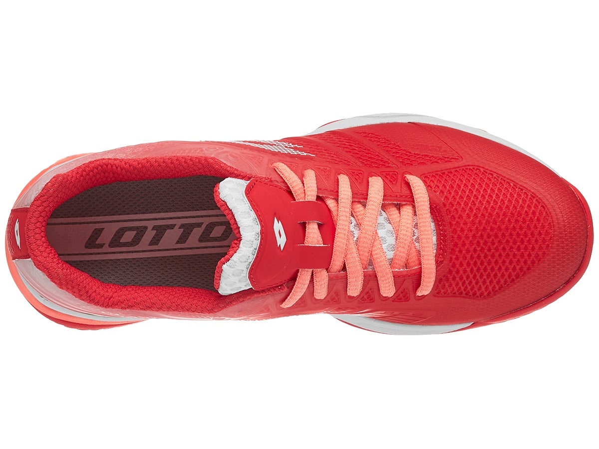 Lotto Mirage 300 II Clay W - red fluo/all white