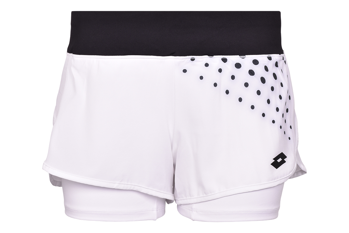 Lotto Top W IV Short 1 - bright white/all black Lotto Top W IV Short 1 - bright white/all black
