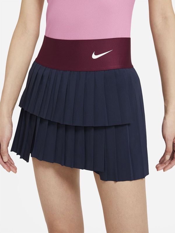 nike-court-dri-fit-advantage-skirt-pleated-w-obsidian-dark-beetroot-white-3 Nike Court Dri-Fit Advantage Skirt Pleated W - obsidian/dark beetroot/white