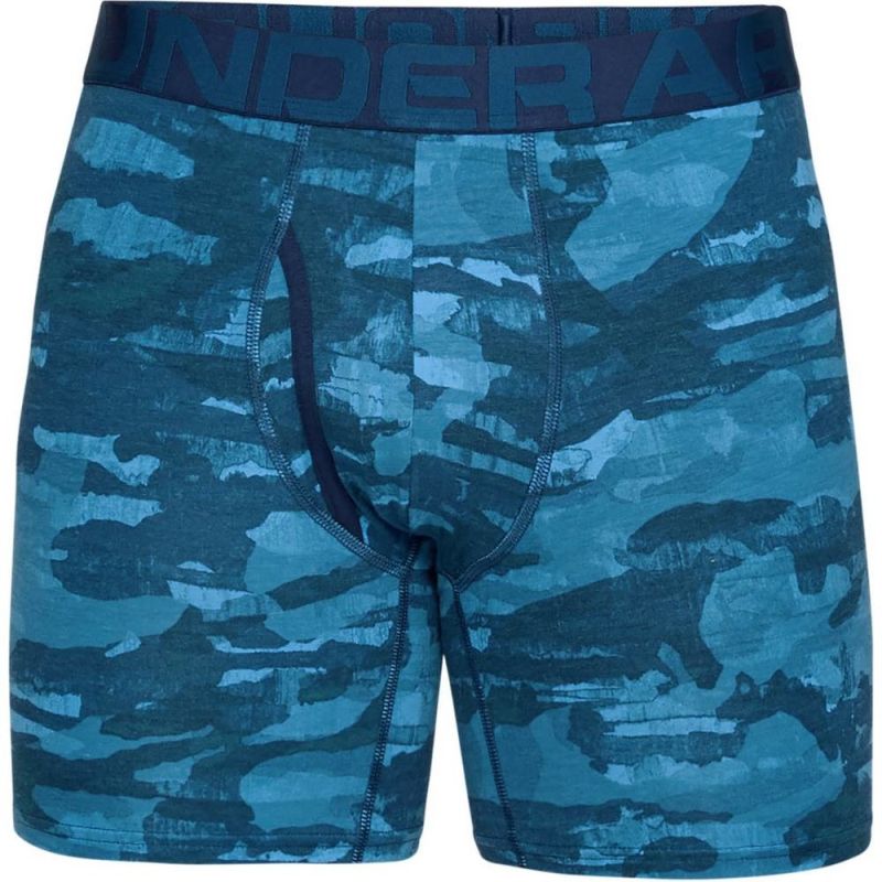 Under Armour Charged Cotton Boxerjock 3-Pack - petrol blue/black