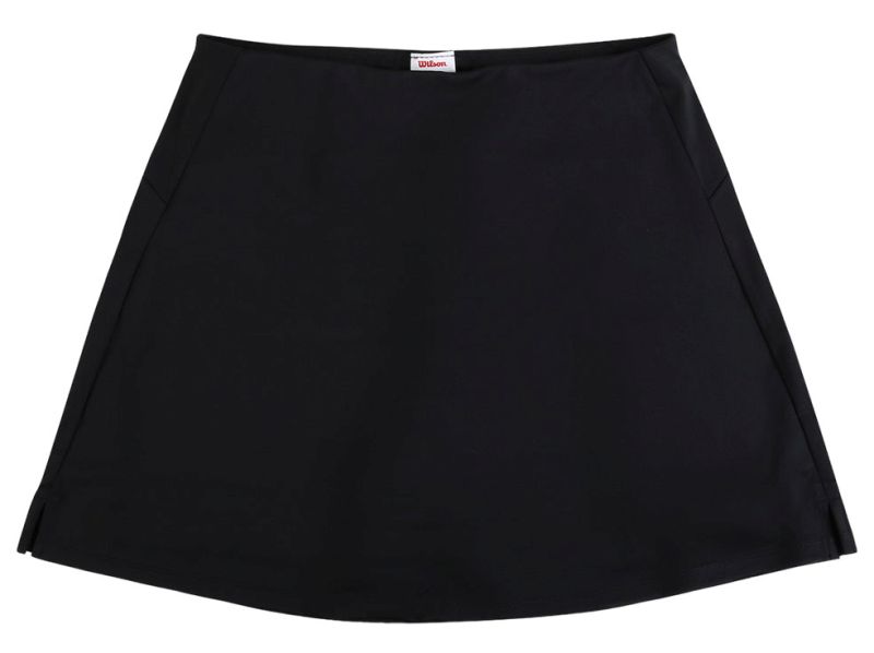 Wilson Team Flat Front Skirt - black Wilson Team Flat Front Skirt - black