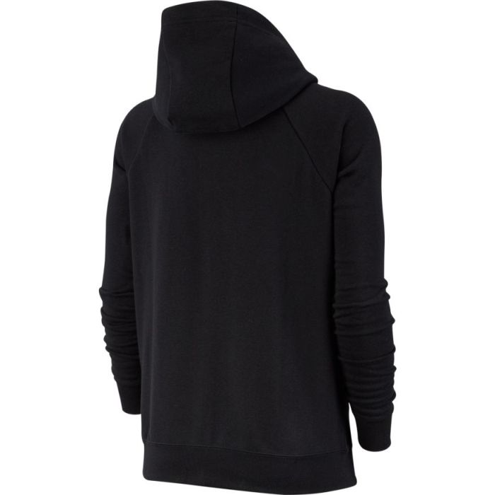 Nike Sportswear Essential Hoodie FZ Fleece W - black/white