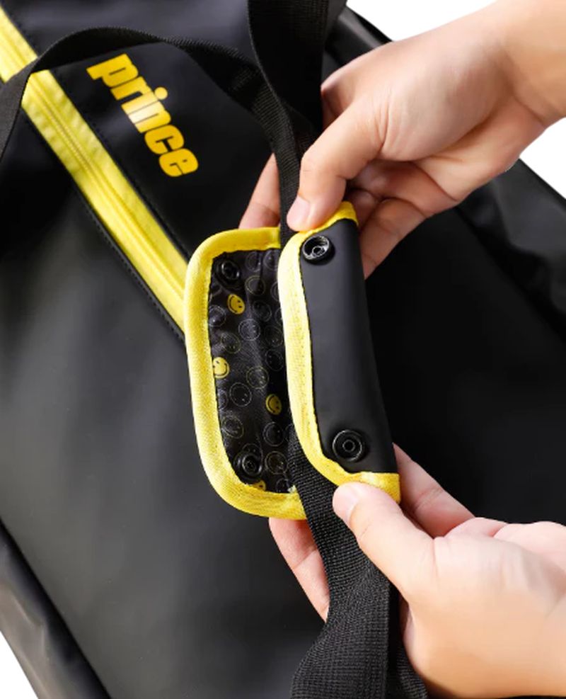 Prince X Smiley Duffel Bag - black