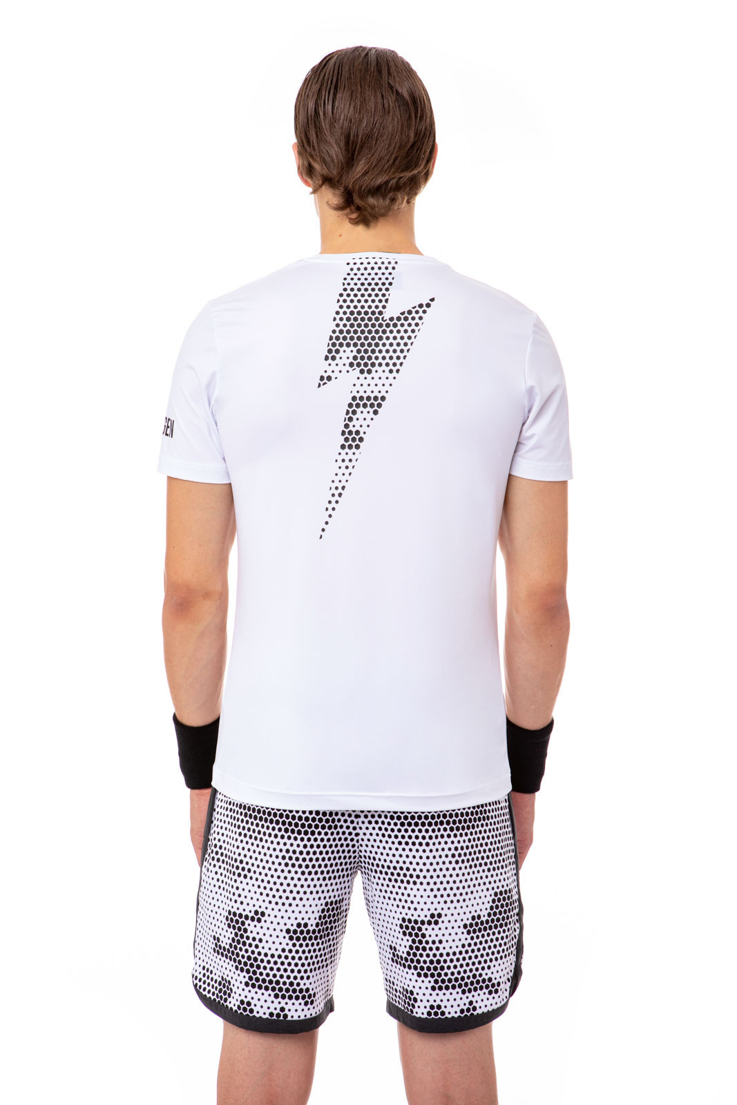 Hydrogen Tech Thunderbolt Tee Man - white/black