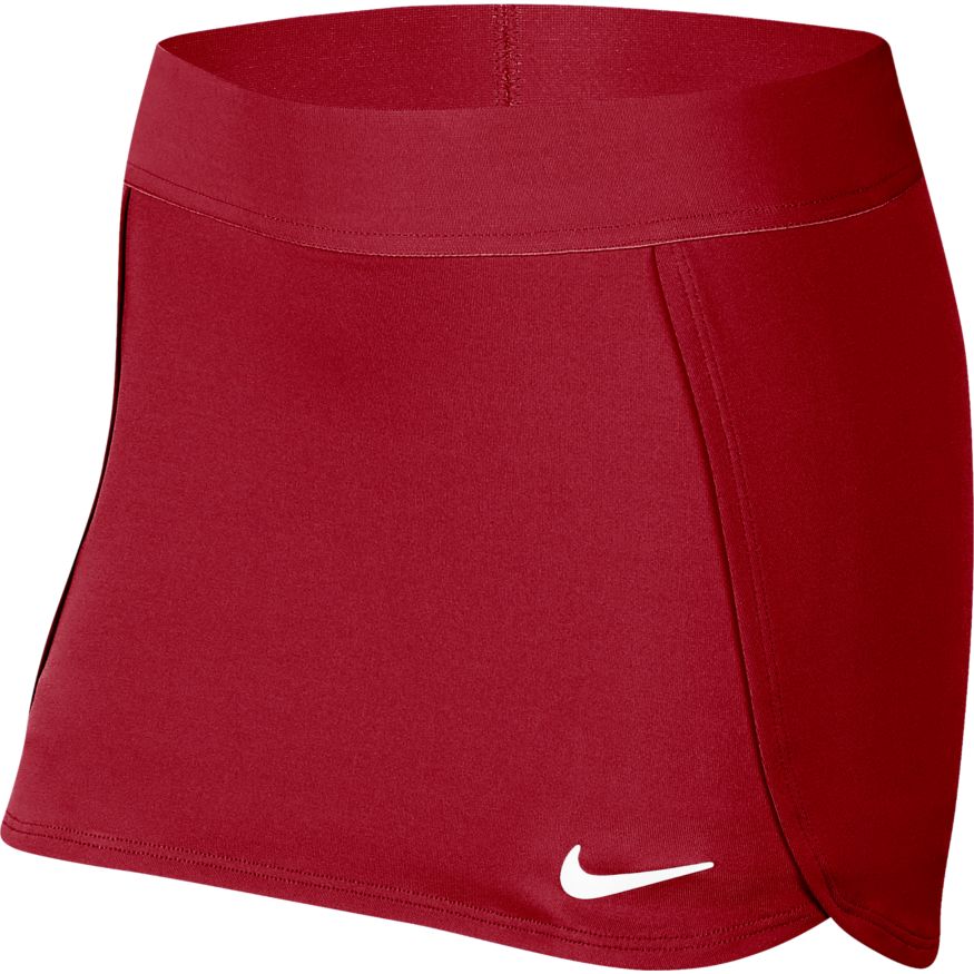 Nike Court Skirt STR - gym red/white
