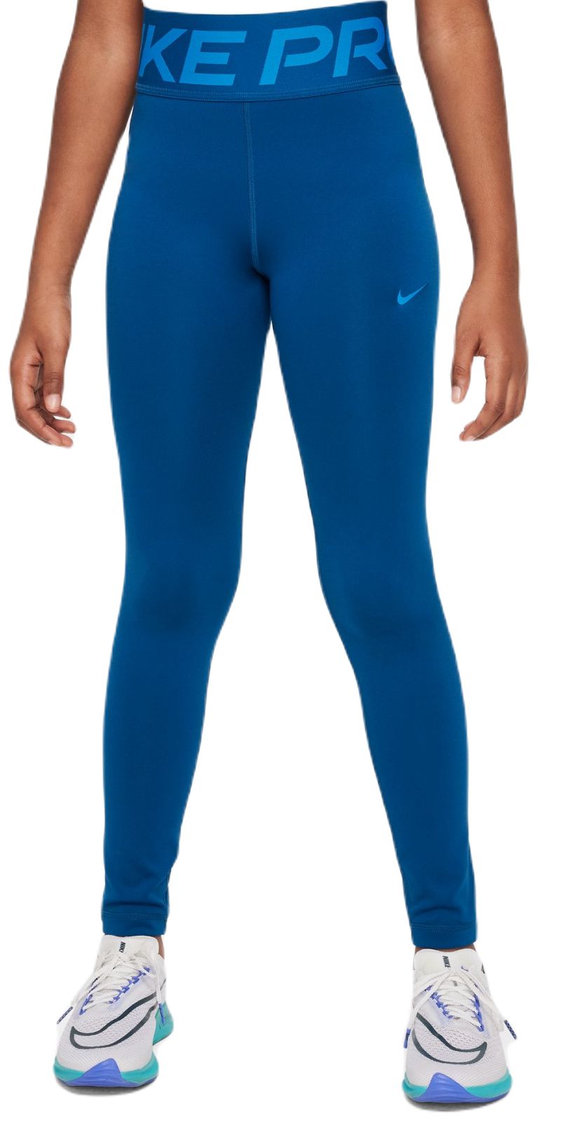 Nike Girls Dri-Fit Pro Leggings - court blue/light photo blue