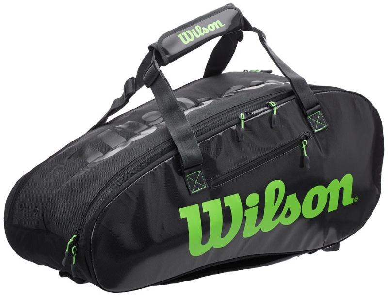 Wilson Super Tour 2 Comp Large - charcoal/green