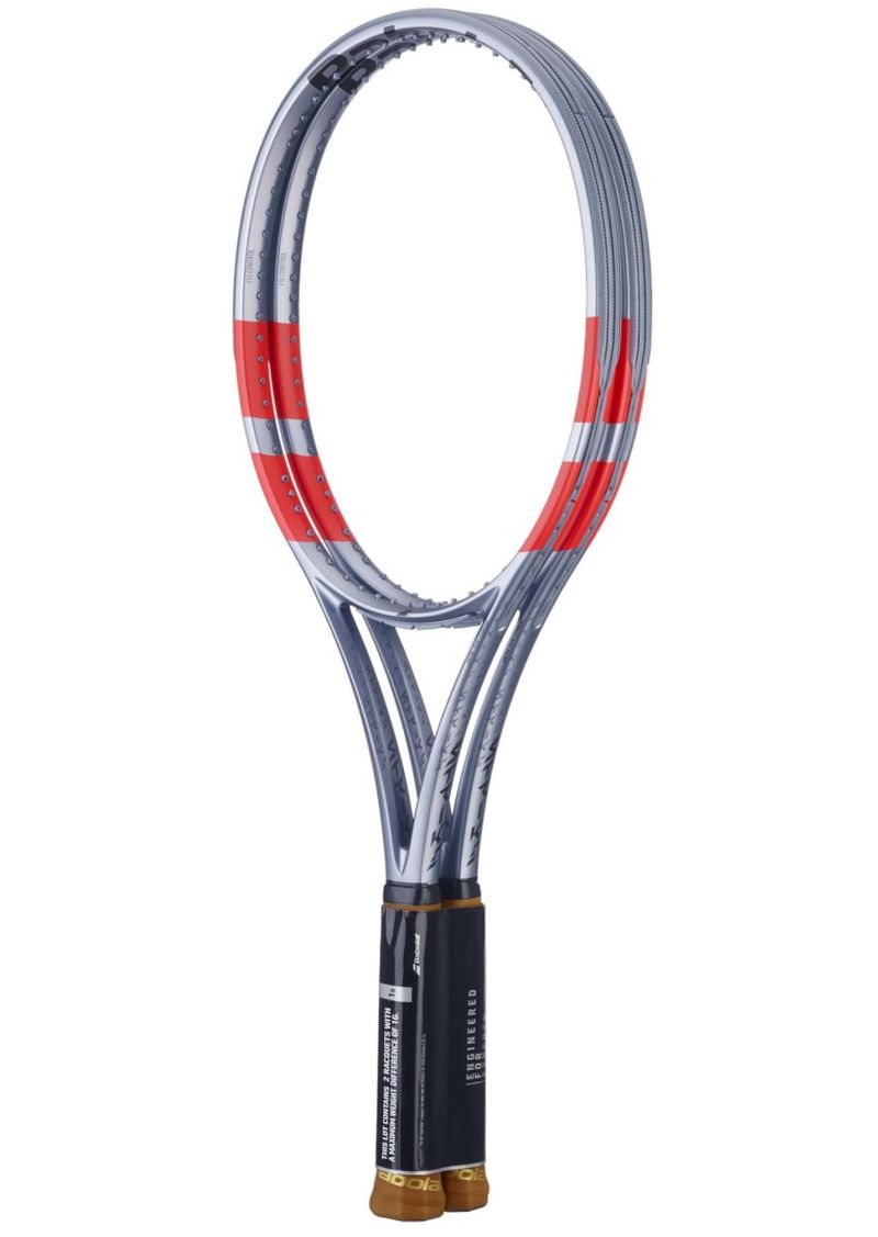 Babolat Pure Strike 97 4-gen 2 Pack - grey/fluo strike