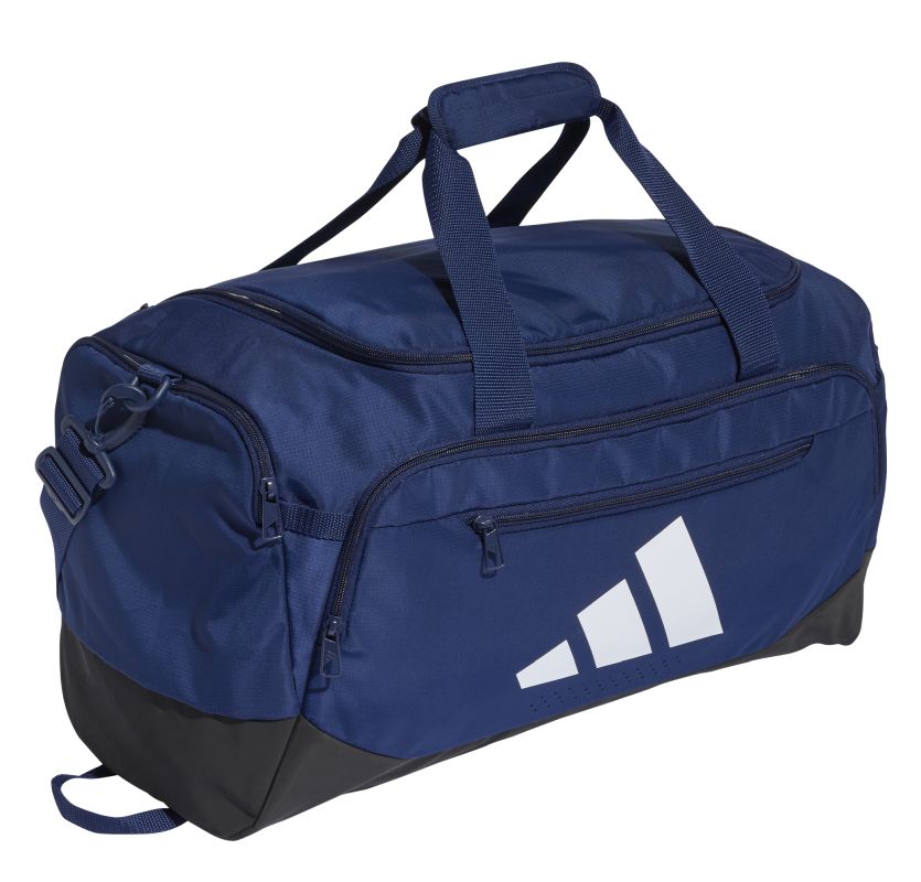 Adidas Training Defender Duffle Small - dark blue/white Adidas Training Defender Duffle Small - dark blue/white
