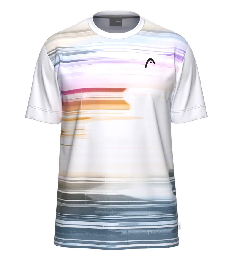 Head Boys Topspin - white/print