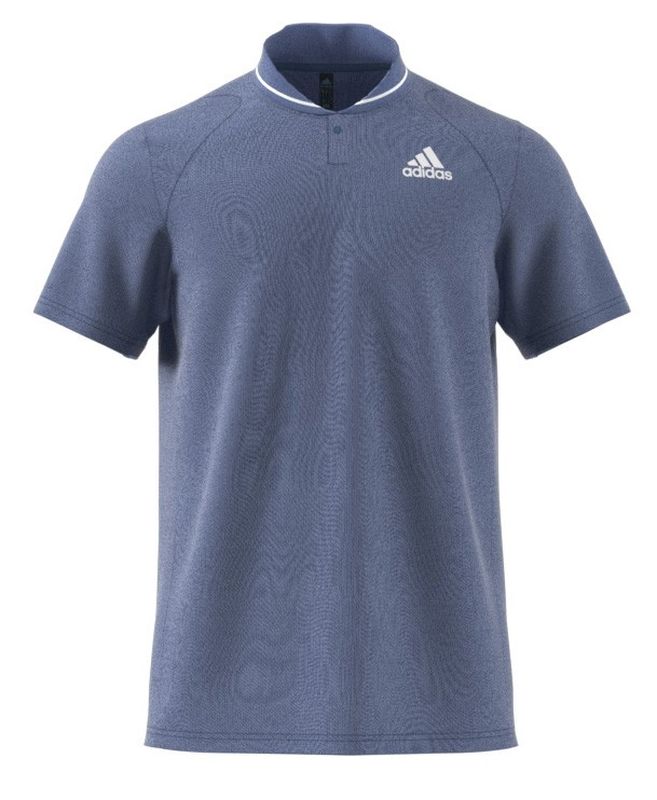 Adidas Club Rib Polo - blue/white