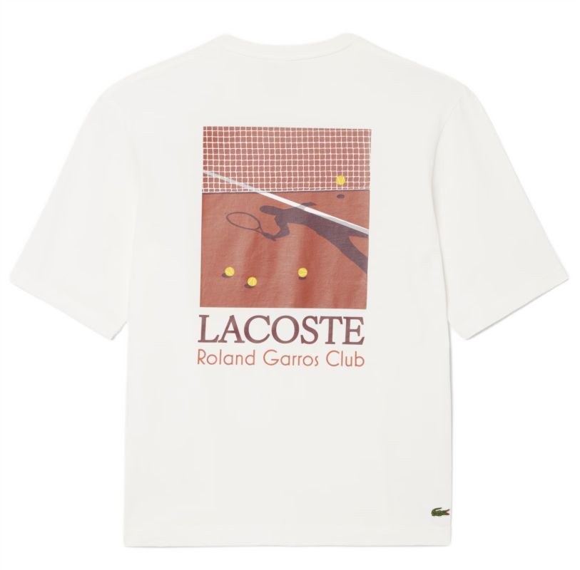 Lacoste Roland-Garros Edition Graphic - white Lacoste Roland-Garros Edition Graphic - white